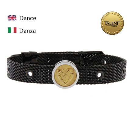 Unisex-Armreif Dance Talent Jewels TJA-3-20-01-2-235 Schwarz 2