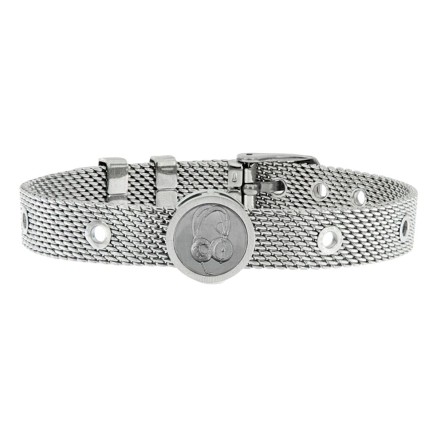 Bracelet Unisexe Deejay Talent Jewels TJA-4-05-03-1-235 Argenté