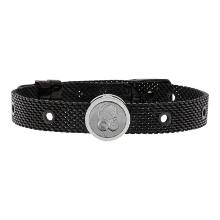 Bracciale Unisex Deejay Talent Jewels TJA-4-05-03-2-235 Nero