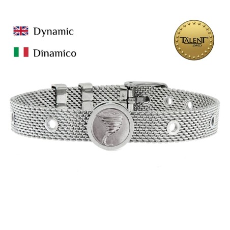 Bracciale Unisex Dynamic Talent Jewels TJA-5-12-03-1-235 Argentato
