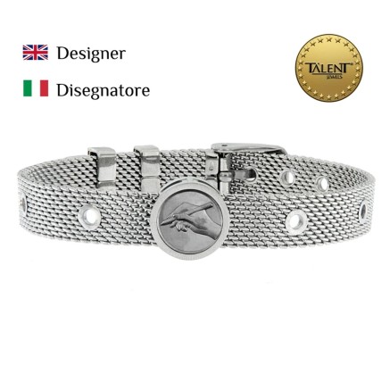 Bracciale Unisex Designer Talent Jewels TJA-3-06-03-1-235 Argentato 2