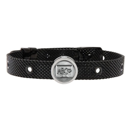Unisex-Armreif Educator Talent Jewels TJA-2-06-03-2-235 Schwarz