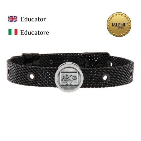 Bracciale Unisex Educator Talent Jewels TJA-2-06-03-2-235 Nero