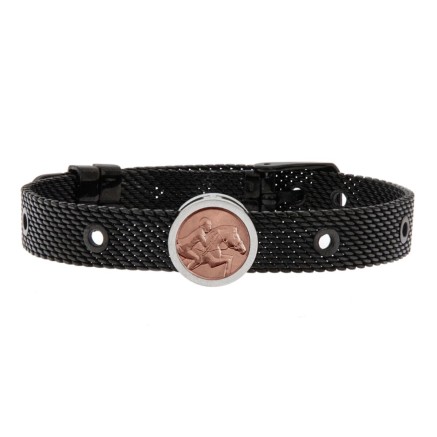 Bracciale Uomo Talent Jewels TJA-1-05-02-2-235 Nero