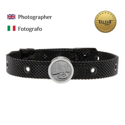 Bracciale Unisex Photographer Talent Jewels TJA-3-07-03-2-235 Nero 2