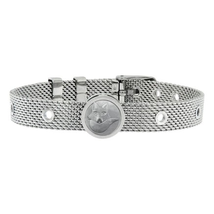 Unisex Bracelet Cunning Talent Jewels TJA-5-07-03-1-235 Silver