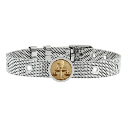 Bracciale Unisex Law Talent Jewels TJA-2-05-01-1-235 Argentato