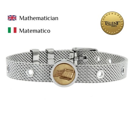 Unisex Bracelet Mathematician Talent Jewels TJA-2-02-01-1-235 Silver 2