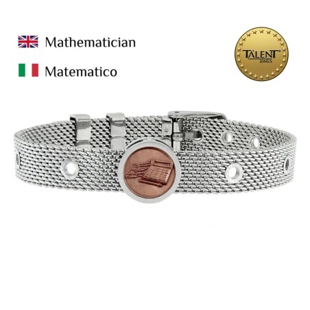 Bracciale Unisex Mathematician Talent Jewels TJA-2-02-02-1-235 Argenta