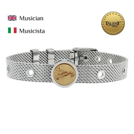 Bracciale Unisex Musician Talent Jewels TJA-4-11-01-1-235 Argentato 2