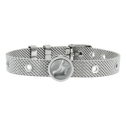 Unisex-Armreif Optimistic Talent Jewels TJA-5-13-03-1-235 Silberfarben