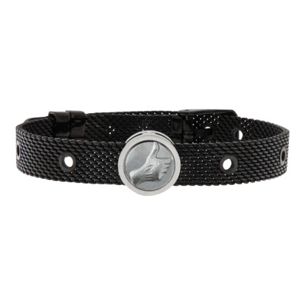 Unisex-Armreif Optimistic Talent Jewels TJA-5-13-03-2-235 Schwarz