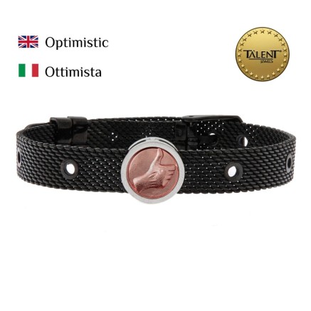 Bracelet Unisexe Optimistic Talent Jewels TJA-5-13-02-2-235 Noir 2