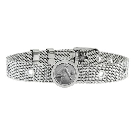 Bracelet Unisexe VolleyBall Player Talent Jewels TJA-1-12-03-1-235 Arg