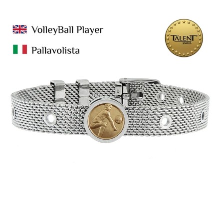 Bracciale Unisex VolleyBall Player Talent Jewels TJA-1-12-01-1-235 Arg 2