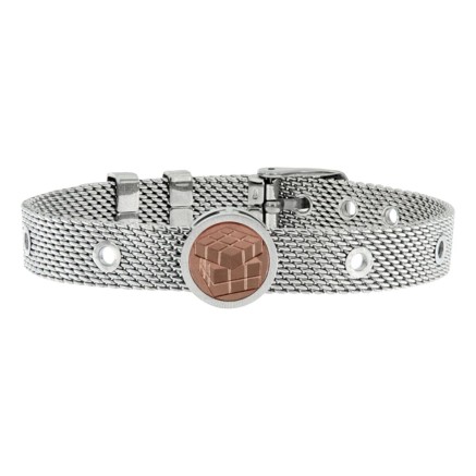 Unisex-Armreif Patient Talent Jewels TJA-5-09-02-1-235 Silberfarben