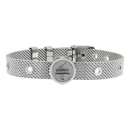 Unisex Bracelet Pianist Talent Jewels TJA-4-06-03-1-235 Silver