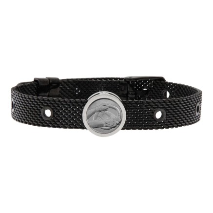 Unisex-Armreif Pilot Talent Jewels TJA-1-14-03-2-235 Schwarz