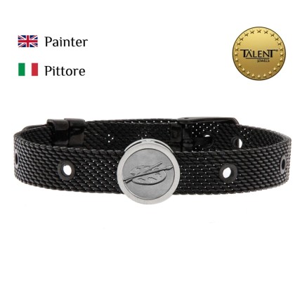 Bracciale Unisex Painter Talent Jewels TJA-3-11-03-2-235 Nero 2