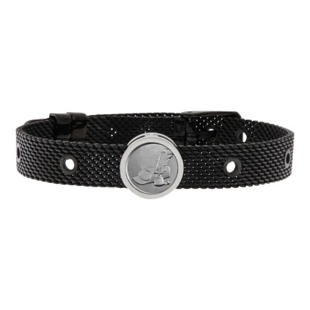 Unisex-Armreif Poet Talent Jewels TJA-3-12-03-2-235 Schwarz
