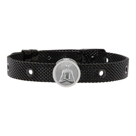 Unisex-Armreif Thoughtful Talent Jewels TJA-5-10-03-2-235 Schwarz