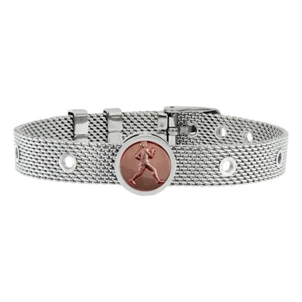 Bracciale Unisex Runner Talent Jewels TJA-1-19-02-1-235 Argentato