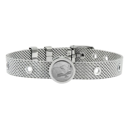 Unisex Bracelet Writer Talent Jewels TJA-3-14-03-1-235 Silver
