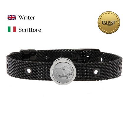 Bracelet Unisexe Writer Talent Jewels TJA-3-14-03-2-235 Noir 2