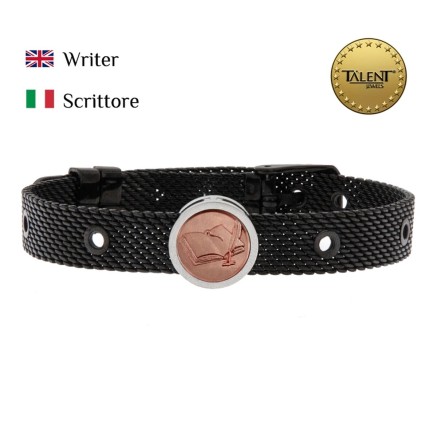 Bracciale Unisex Writer Talent Jewels TJA-3-14-02-2-235 Nero 2
