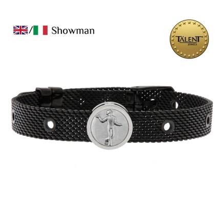 Unisex Bracelet Showman Talent Jewels TJA-3-17-03-2-235 Black 2