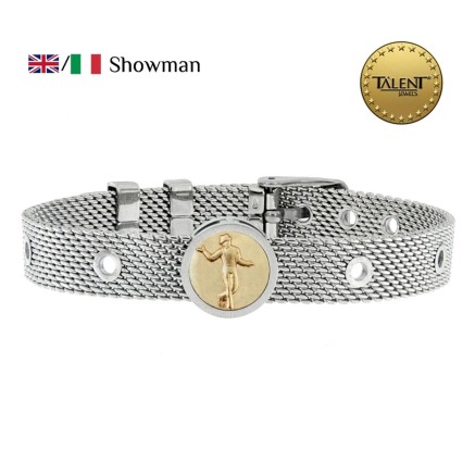 Bracciale Unisex Showman Talent Jewels TJA-3-17-01-1-235 Argentato 2