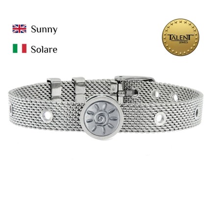 Unisex-Armreif Sunny Talent Jewels TJA-5-14-03-1-235 Silberfarben 2