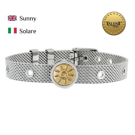 Unisex-Armreif Sunny Talent Jewels TJA-5-14-01-1-235 Silberfarben 2