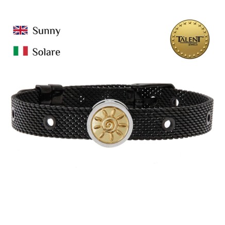 Bracciale Unisex Sunny Talent Jewels TJA-5-14-01-2-235 Nero 2