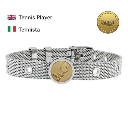 Bracciale Unisex Tennis Player Talent Jewels TJA-1-18-01-1-235 Argenta 2