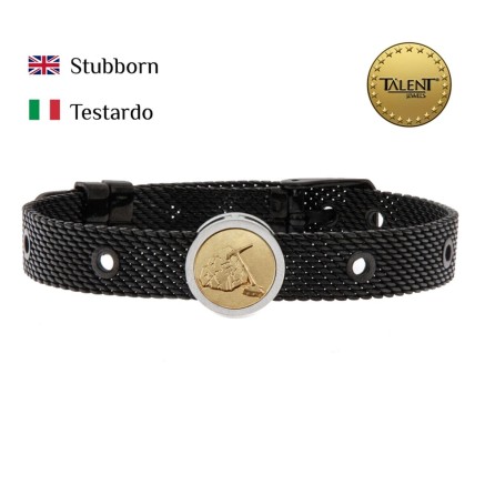 Unisex-Armreif Stubborn Talent Jewels TJA-5-11-01-2-235 Schwarz 2