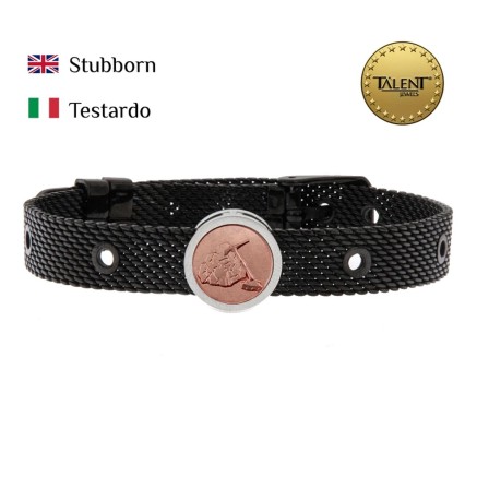 Unisex-Armreif Stubborn Talent Jewels TJA-5-11-02-2-235 Schwarz 2