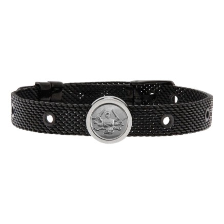 Unisex-Armreif Handyman Talent Jewels TJA-2-03-03-2-235 Schwarz