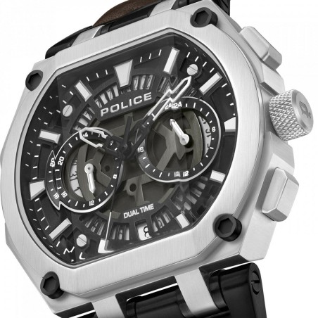 Reloj Unisex Police PEWGF0054403 Marrón