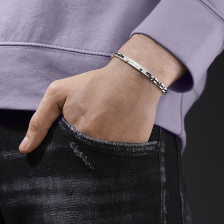 Armband Heren Police PEAGB0039101 Zilverkleurig 2