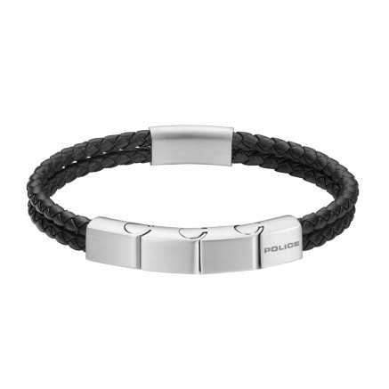 Herrenarmreif Police PEAGB0039602 Schwarz