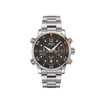 Horloge Heren Mido MULTIFORT TWO CROWNS (Ø 44 mm)