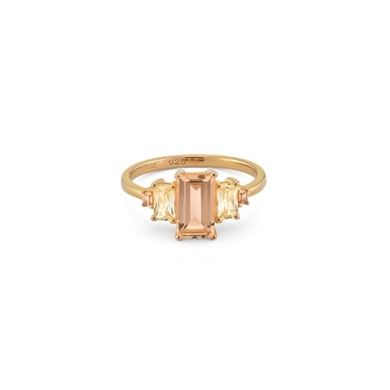 Anillo Mujer 24KAE 12435Y/56 16 Dorado