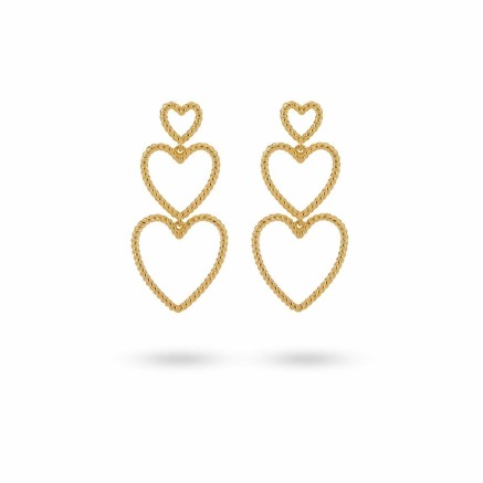 Ladies' Earrings 24KAE 42442Y Golden