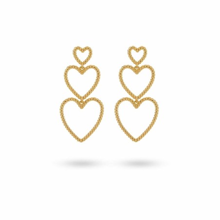 Damenohrringe 24KAE 42442Y Gold