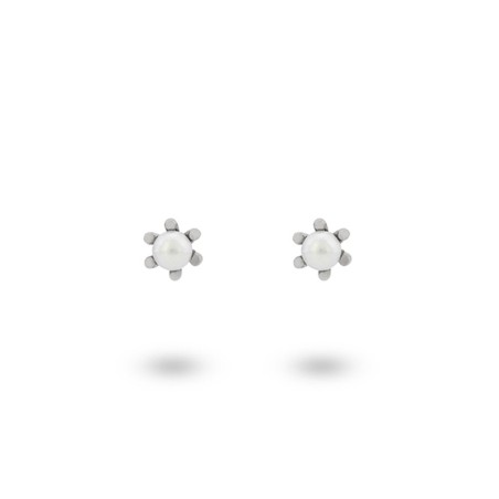 Ladies' Earrings 24KAE 42420S Silver