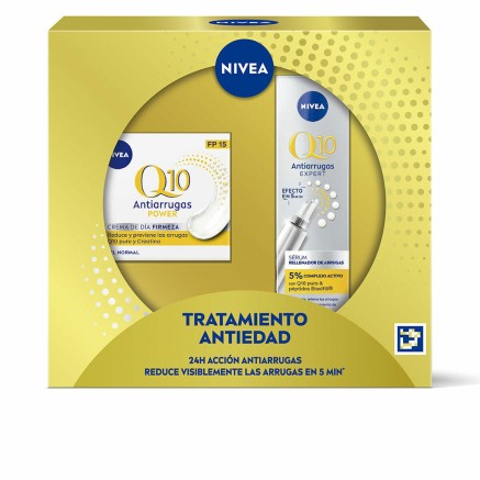Set de Cosmétiques Femme Nivea Q10 ANTI-ARRUGAS Anti-âge Q10 2 Pièc