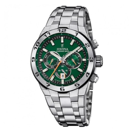Orologio Uomo Festina F20670/2 Verde Argentato