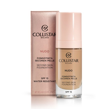 Fondo de Maquillaje Fluido Collistar NUDO Nº 3N Naturale Spf 15 30 ml 2