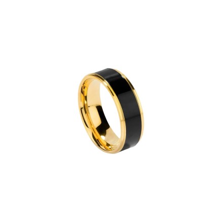 Men's Ring Radiant RH000137-22 22 Black Golden